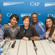 (L-R) Activist Alicia Garza, journalist April Ryan, former White House senior advisor Valerie Jarett, scholar Dr. Renita Weems, and The Root Editor-in-Chief Danielle Belton.